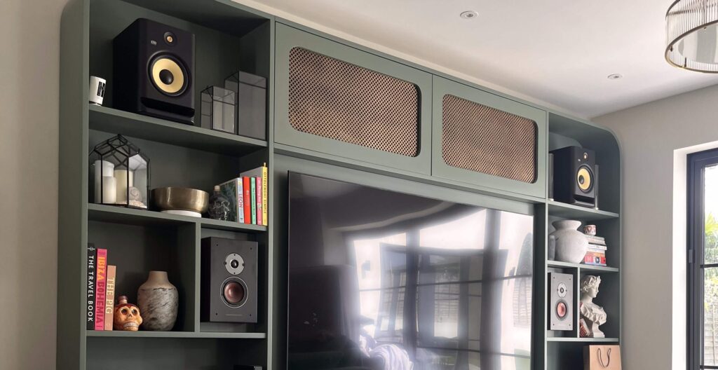 The Keston Media Wall lf bespoke interiors ltd